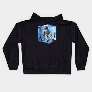 Astronaut Ice Cube Kids Hoodie